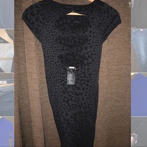 Black bodycon Bebe dress